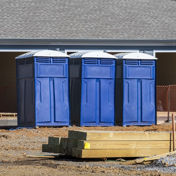 how do you dispose of waste after the porta potties have been emptied in Van Buren Maine
